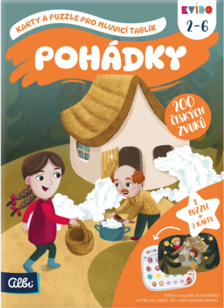Kvído - Pohádky 2 - karty a puzzle pro Mluvicí tablík 2 - 