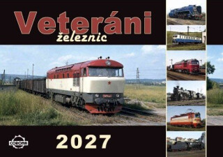 Kalendář 2027 - Veteráni železnic - Piroutek Richard