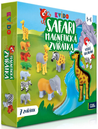 Kvído - Magnetická zvířátka: Safari - 
