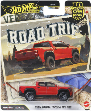 Hot Wheels Premium 2024 Toyota Tacoma TRD PRO Road Trip Car Culture - 