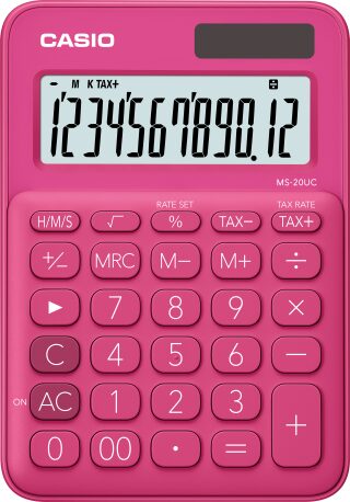Kalkulátor Casio MS-20UC červený - 