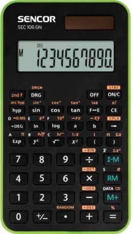 Kalkulátor Sencor SEC 106 GN zelený - 