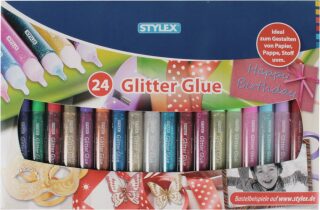 Lepidla glitter glue  24ks - 