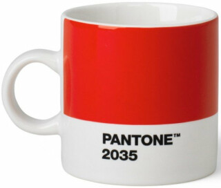 PANTONE Hrnek Espresso - Red 2035 - neuveden