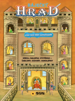 Báječný hrad - kresli, nalepuj, vystřihuj (poškozená) - kolektiv autorů