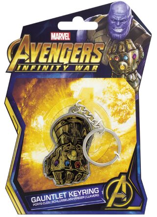 Klíčenka Avengers Infinity War - Thanova rukavice - neuveden