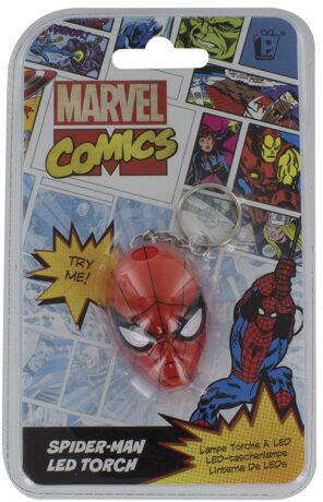 Klíčenka Spider-Man LED svítící - neuveden