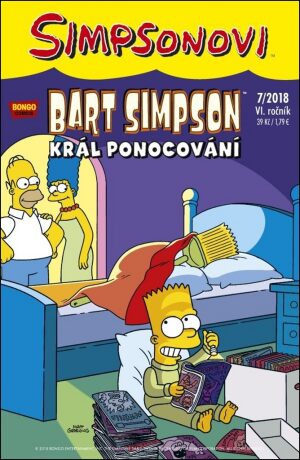 Bart Simpson  59:07/2018 Král ponocování - kolektiv autorů