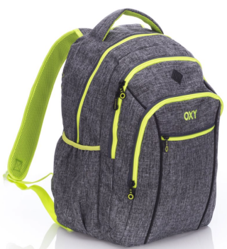 Studentský batoh OXY TWO Grey - 