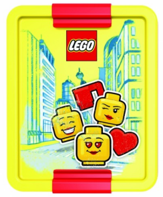 Box na svačinu LEGO ICONIC Girl - žlutá/červená - neuveden