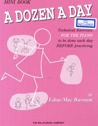 A Dozen a Day Mini Book - Book/Audio - Edna Mae Burnam