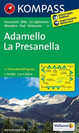 Adamello - La Presanella 71 NKOM - neuveden