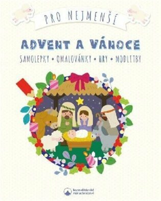 Advent a Vánoce pro nejmenší - Samolepky, omalovánky, hry, modlitby - neuveden