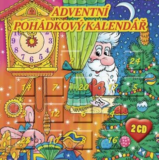 Adventní pohádkový kalendář 2 - 2CD - Krtičková Hana,Václav Vydra,Jitka Ježková