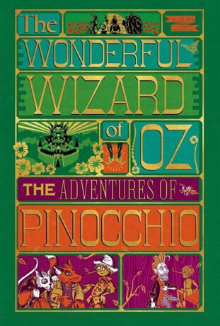 Adventures of Pinocchio and Wonderful Wizard of Oz, MinaLima Illus.  Box Set - Carlo Collodi