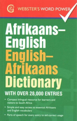 Afrikaans-English, English-Afrikaans Dictionary - 