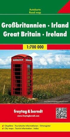 Automapa Velká Británie Irsko 1:700 000 (Defekt) - neuveden