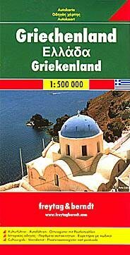 AK 0825 Řecko 1:500 000 / automapa - neuveden