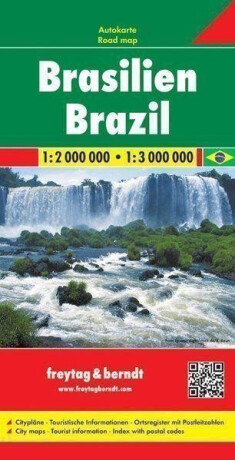 AK 173 Brazílie 1:2 000 000/1:3 000 000 / automapa - neuveden