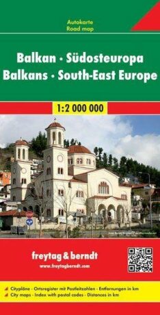 AK 2003 Balkán - jihovýchodní Evropa 1:2 000 000 / automapa - neuveden