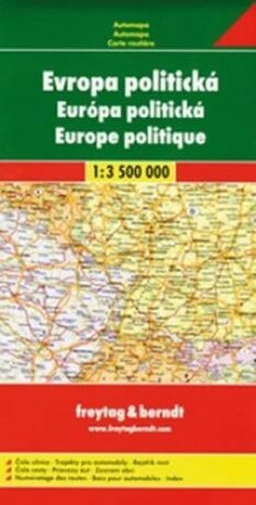 Automapa Evropa politická 1:3 500 000 (Defekt) - neuveden