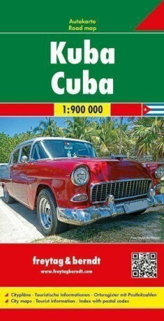 AK 3502 Kuba 1:900 000 / automapa - neuveden