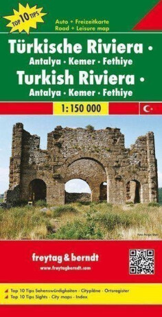 AK 6001 Turecká riviéra - Antalya, Kemer 1:150 000 - neuveden