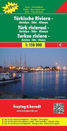 Automapa Turecká riviéra – Antalya, Side 1:150 000 (Defekt) - neuveden
