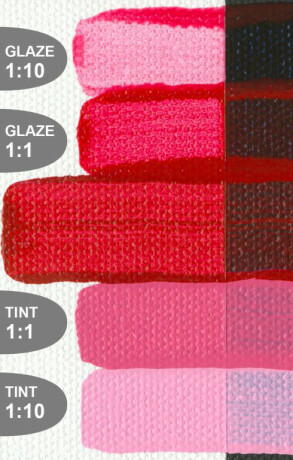 Akryl Golden Fluid 118ml – 2310 Quinacridone Red - 