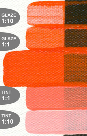 Akryl Golden Fluid 30ml – 2403 Vat Orange - 