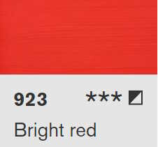 Akryl Lascaux Studio 85ml – 923 Bright red - 
