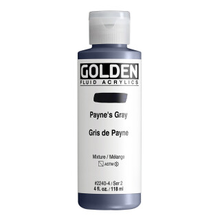 Akrylová barva Golden Fluid 118 ml - Payne's Gray 2240 - 