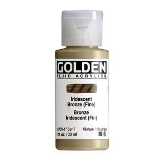 Akryl Golden Fluid 30ml – 2450 Iridescent Bronze (Fine) - 