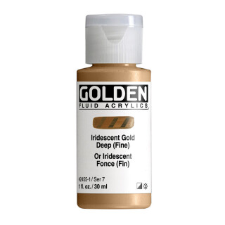 Akryl Golden Fluid 30ml – 2455 Iridescent Gold Deep (Fine) - 