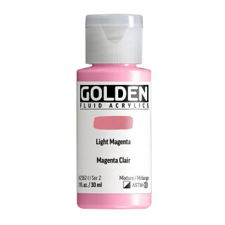 Akryl Golden Fluid 30ml – 2362 Light Magenta - 