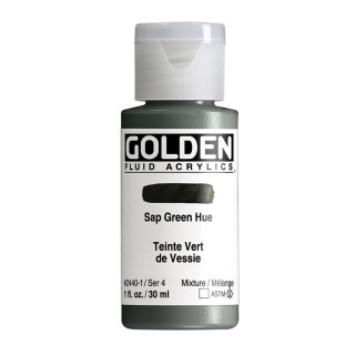 Akrylová barva Golden Fluid 30 ml - Sap Green Hue 2440 - 