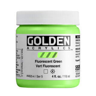 Akryl Golden HB 118ml – 4620 Fluorescent Green - 
