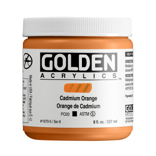 Akryl Golden HB 237ml – 1070 Cadmium Orange - 