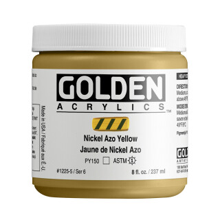 Akryl Golden HB 237ml – 1225 Nickel Azo Yellow - 
