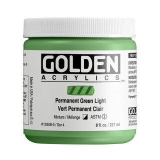 Akryl Golden HB 237ml – 1250 Permanent Green Light - 