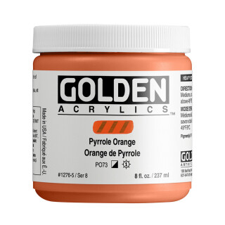 Akryl Golden HB 237ml – 1276 Pyrrole Orange - 