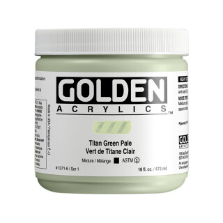 Akryl Golden HB 237ml – 1371 Titan Green Pale - 