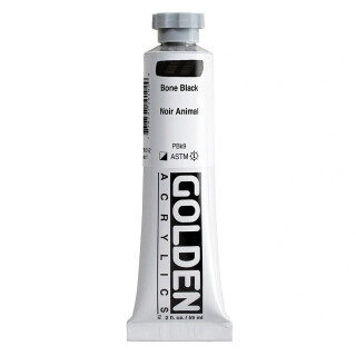 Akryl Golden HB 59ml – 1010 Bone Black - 