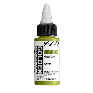 Akryl Golden High Flow 30ml – 8528 Green Gold - 