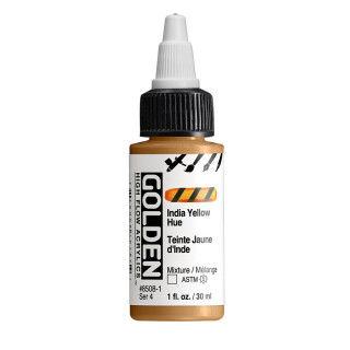 Akryl Golden High Flow 30ml – 8508 India Yellow Hue - 