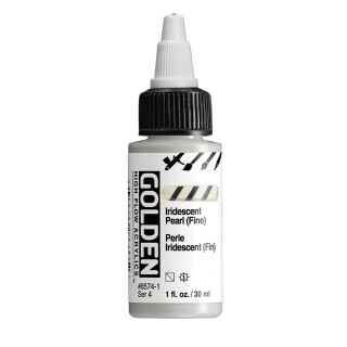 Akryl Golden High Flow 30ml – 8574 Iridscent Pearl (Fine) - 