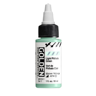 Akryl Golden High Flow 30ml – 8516 Light Phthalo Green - 