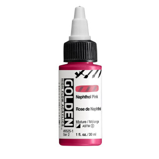 Akryl Golden High Flow 30ml – 8525 Naphthol Pink - 