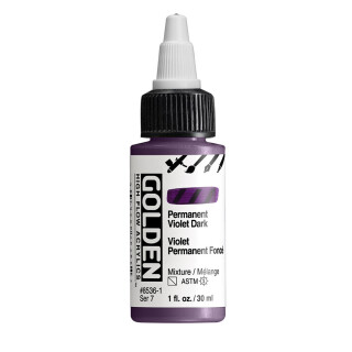Akryl Golden High Flow 30ml – 8536 Permanent Violet Dark - 