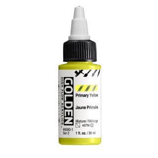 Akryl Golden High Flow 30ml – 8580 Primary Yellow - 